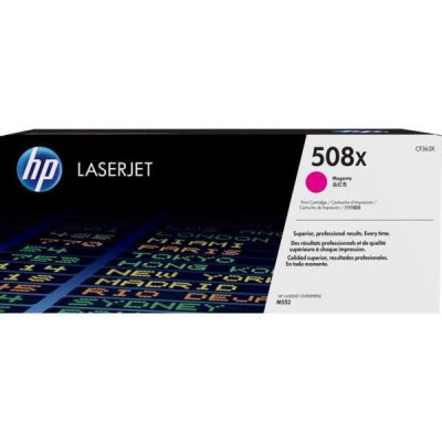 Картридж лазерный HP 508X CLJ M552dn/M553dn/n/x Magenta (CF363X)
