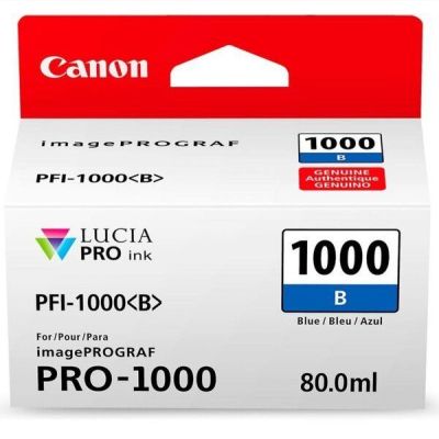 Картридж струйный CANON PFI-1000B Blue (0555C001)