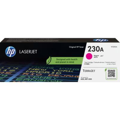 Картридж лазерный HP 230A CLJ Pro 4203/4303 Magenta (1800стр) (W2303A)