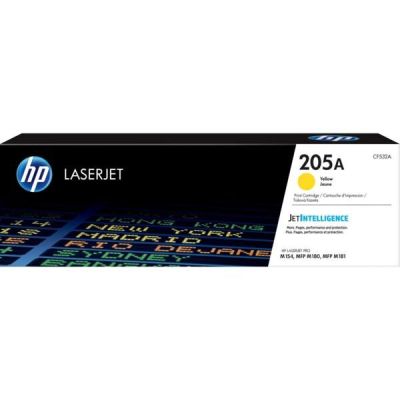 Картридж лазерный HP 205A CLJ M180/M181 Yellow,900 стр (CF532A)