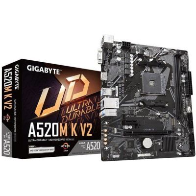 Материнская плата GIGABYTE A520M K V2 sAM4 (A520M_K_V2)
