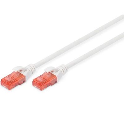 Патч-корд DIGITUS CAT 6 UTP 3м, AWG 26/7, Cu, LSZH, White (DK-1617-030/WH)