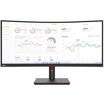 Монитор 34" LENOVO ThinkVision T34w-30 (63D4GAT1UA)