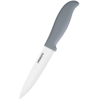 Нож керамический слайсерный Ardesto Fresh 24.5 см серый (AR2124CG)