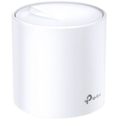 Маршрутизатор TP-LINK DECO X60 1PK AX3000 1xGE LAN 1xGE WAN MU-MIMO OFDMA MESH (DECO-X60-1-PACK)