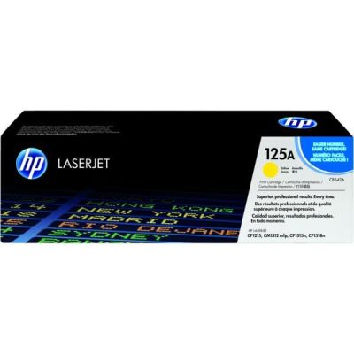 Картридж лазерный HP CLJ CP1215/CP1515 yellow (CB542A)