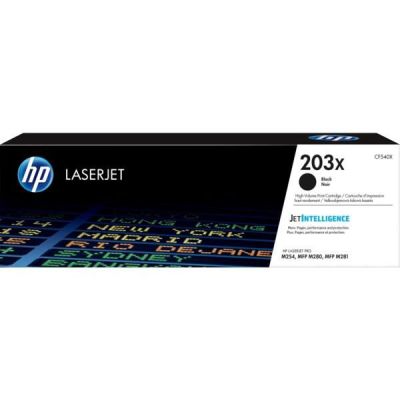 Тонер-картридж лазерный HP 203X CLJ M280/M281/M254 Black,3200 стр (CF540X)
