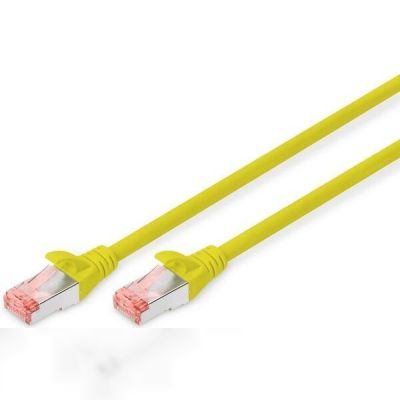 Патч-корд DIGITUS CAT 6 S-FTP, 3м, AWG 27/7, LSZH, желтый