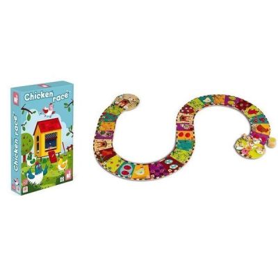 Настольная игра Janod Гонки цыплят J02632