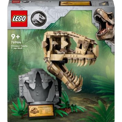 LEGO Jurassic World Окаменелости динозавров: череп тираннозавра 76964