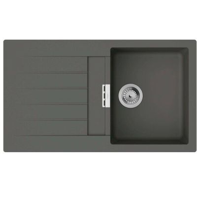 Мойка кухонная Hansgrohe S52, серый камень (43356290)