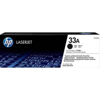 Тонер-картридж лазерный HP 33A LJ Ultra M134 Black, 2300 стр (CF233A)