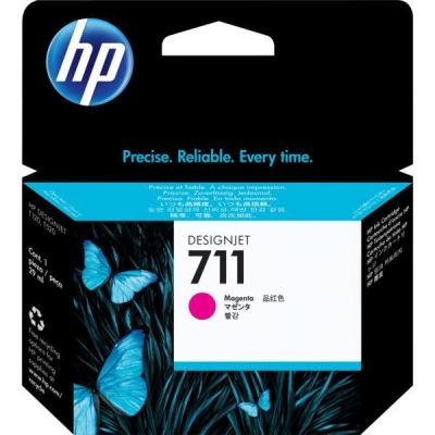 Картридж струйный HP No.711 DesignJet 120/520 Magenta (CZ131A)