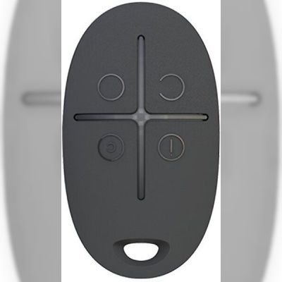 Брелок Ajax Space Control Jeweller 3V CR2032 черный