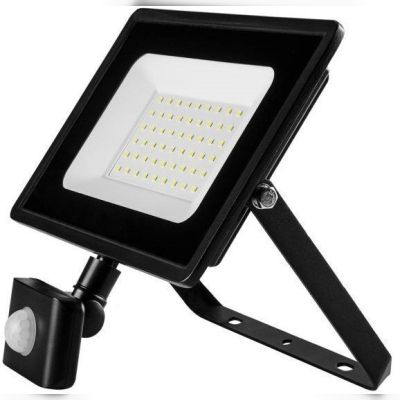 Прожектор Neo Tools, алюминий, 220 В, 50Вт, 4000 люмен, SMD LED, кабель 0.15 м без вилки, IP65 99-050