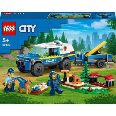 LEGO 60369 City Мобильная площадка для дрессировки полицейских собак