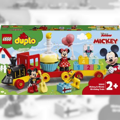 Конструктор LEGO DUPLO Disney Святковий потяг Міккі та Мінні (10941)