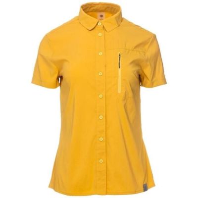 Рубашка женская Turbat Maya SS Wmn lemon curry yellow L желтый
