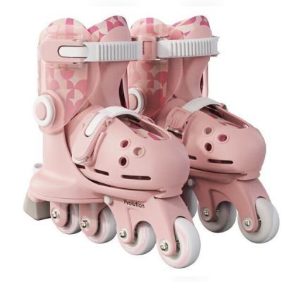 Роликовые коньки Yvolution Switch Skates Розовые