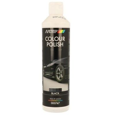 Полироль Motip цвет обогащенный черный Color Polish Black Line 500мл. (000747BS)