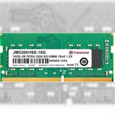 Память для ноутбука Transcend DDR4 3200 16GB SO-DIMM (JM3200HSE-16G)