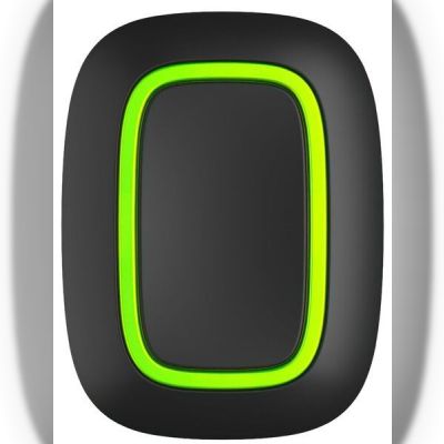Беспроводная тревожная кнопка Ajax Button, черная (000014728)