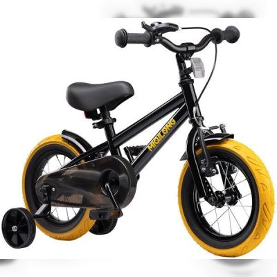 Детский велосипед Miqilong ST Черный 12` ATW-ST12-BLACK