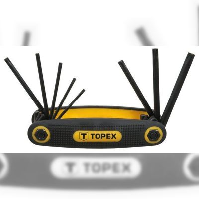 Набор ключей шестигранных TOPEX Torx 8шт (35D959)