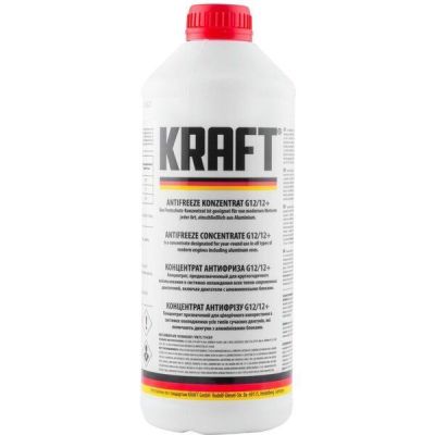 Антифриз Kraft Концентрат антифриза G12/G12+ (1,5л.) (красный) (KF103)