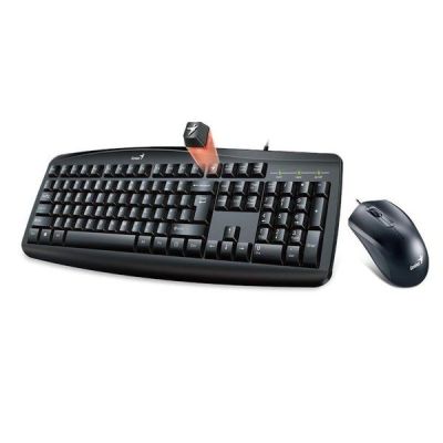 Комплект Genius Smart KM-200 Black Ukr (31330003410)