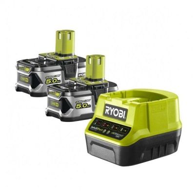 Аккумулятор и зарядное устройство Ryobi ONE+ RC18120-250 18В 2х5.0А/ч Lithium+
