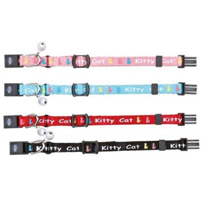 Ошейник для кошек Trixie Kitty с колокольчиком нейлон
