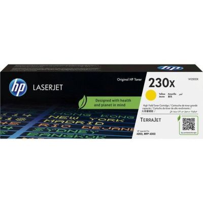 Картридж лазерный HP 230X CLJ Pro 4203/4303 Yellow (5500стр) (W2302X)