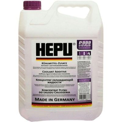 Антифриз Hepu G12+ Violet-Purple концентрат 5л (4802884038) (P999-G12PLUS-005)