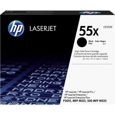 Картридж лазерный HP LJP3015 series black,max (CE255X)