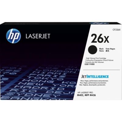 Картридж лазерный HP 26X LJ Pro M402d/M402dn/M402n/M426dw/ M426fdn/M426fdw Black (CF226X)