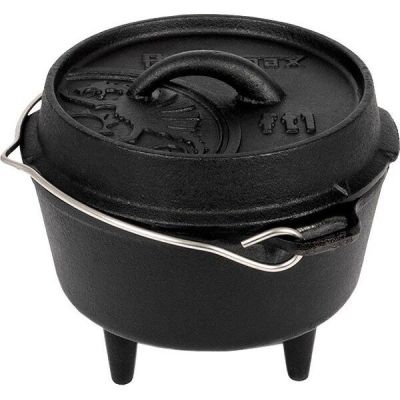 Котел-жаровня чугунная Petromax Dutch Oven ft1 на ножках 0,9 л