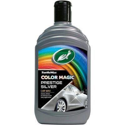 Полироль Turtle Wax цвет обогащенный Серебряный Color Magic 500мл. New (52710/FG8312)