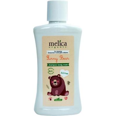 Шамупень-гель детский 2в1 Melica Organic от Мишки 300мл