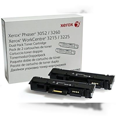 Картридж лазерный Xerox Phaser P3052/3260/WC3215/3225 Dual Pack,6K (106R02782)