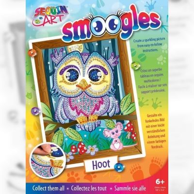 Набор для творчества Sequin Art SMOOGLES Сова (SA1812)
