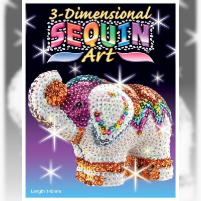 Набор для творчества Sequin Art 3D Elephant (SA1121)