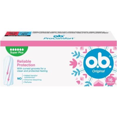 Тампоны о.b. Original Super Plus 16 шт.
