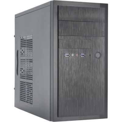 Корпус ПК CHIEFTEC HT-01B без БП 2xUSB3.0 mATX черный (HT-01B-OP)