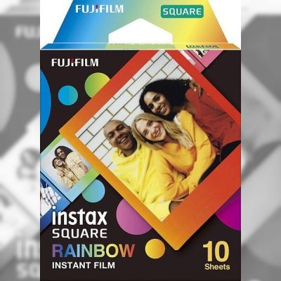 Фотобумага Fujifilm INSTAX SQUARE RAINBOW (86х72мм 10шт)