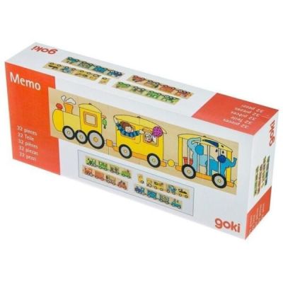 Пазл goki Цветной паровоз (56945)