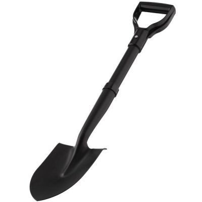 Лопата штыковая 2E Groundbreaker, стальная ручка, 70 см (2E-S70B)