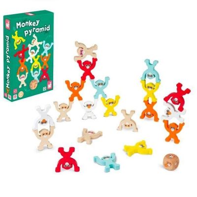 Игра Janod Обезьяны акробаты 20 эл. (J02633)