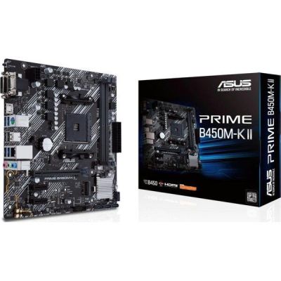 Материнcкая плата ASUS PRIME B450M-K II (90MB1600-M0EAY0)