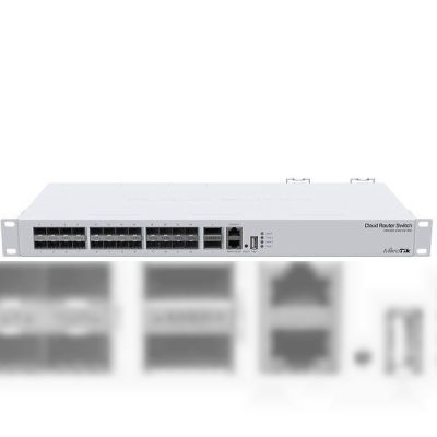 Комутатор MikroTik Cloud Router Switch CRS326-24S+2Q+RM (CRS326-24S+2Q+RM)